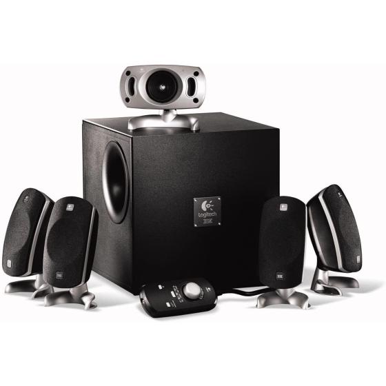 Logitech Z-5300e THX-Certified 280-Watt 5.1 Surround Sound PC and Gaming Speaker System
