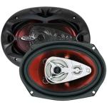 BOSS Audio Systems CH6940 Car Speakers - 500 Watts Of Power Per Pair And 250 Watts Each, 6 x 9 Inch , Full Range, 4 Way, Sold in Pairs, Easy Mounting…
