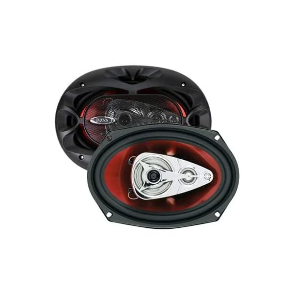 BOSS Audio Systems CH6940 Car Speakers - 500 Watts Of Power Per Pair And 250 Watts Each, 6 x 9 Inch , Full Range, 4 Way, Sold in Pairs, Easy Mounting…