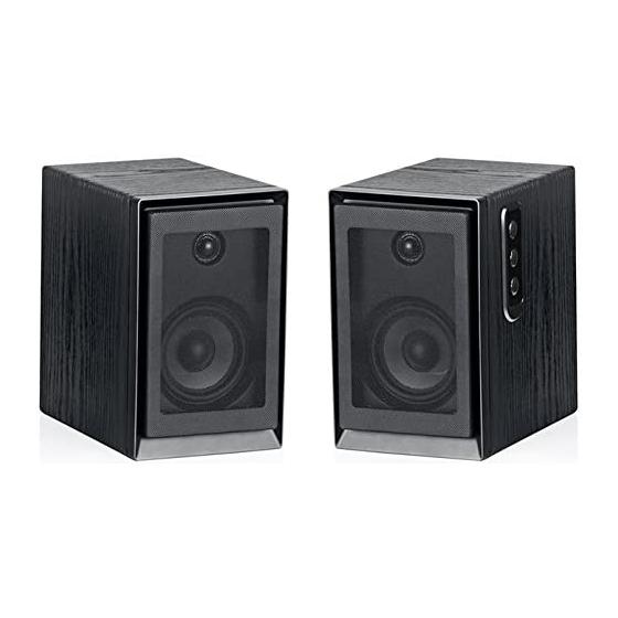 Sykik Pro, SP2551BT Powered Monitor Speakers W/High Definition (HD) Sound and Wireless Bluetooth Connection, Specially Design to Perform with Today's Turntable Systems. (Pair) Sp2551Btbt