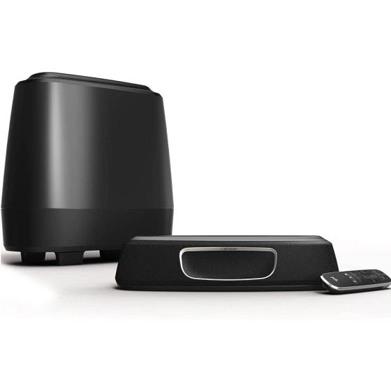 Polk Audio MagniFi Mini Home Theater Surround Sound Bar | Works with 4K and HD TVs | Compact System with Big Sound | Wireless Subwoofer Included