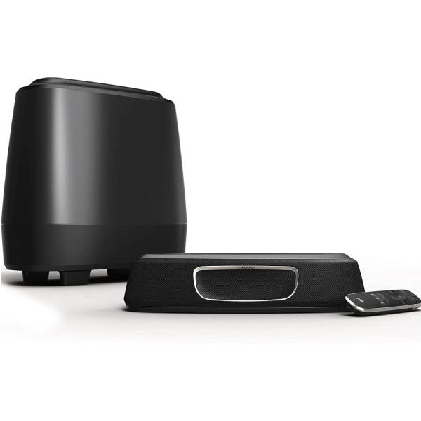 Polk Audio MagniFi Mini Home Theater Surround Sound Bar | Works with 4K and HD TVs | Compact System with Big Sound | Wireless Subwoofer Included