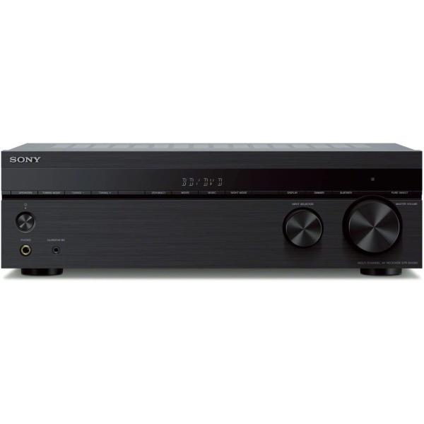 Sony STRDH590 5.2 Channel Surround Sound Home Theater Receiver: 4K HDR AV Receiver with Bluetooth,Black