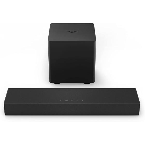 VIZIO 2.1 Home Theater Sound Bar with DTS Virtual:X, Wireless Subwoofer, Bluetooth, Voice Assistant Compatible, Includes Remote Control - SB2021n-J6