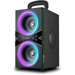 YIER Bluetooth Speakers, Wireless TWS Portable Bluetooth Speaker with Lights,100dB Loud Bluetooth Speaker with Subwoofer 80W(Peak) Stereo Sound, Bassup Technology,18-Hour Playtime for Outdoor Party