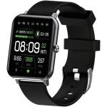 Gowqino Smart Watch Fitness Tracker for Women Men, Fitness Watch with Heart Rate, Blood Pressure, Sleep Monitor, 1.69" Touch Screen Smartwatch for iPhone Android Phone IP68 Waterproof,