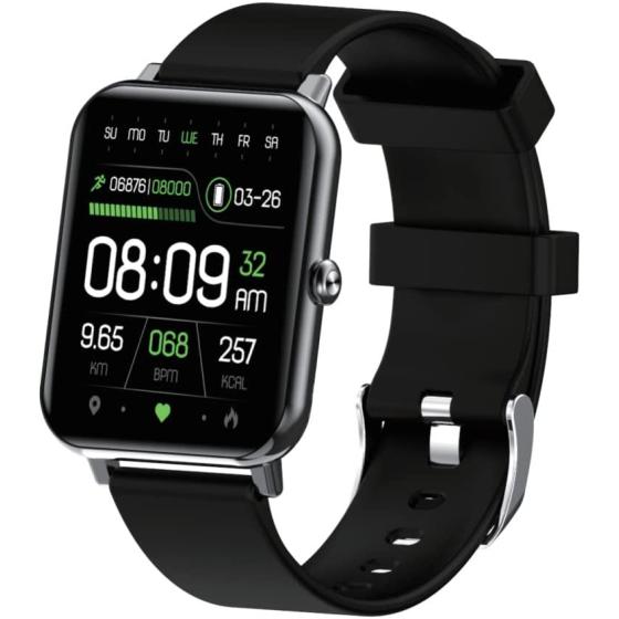 Gowqino Smart Watch Fitness Tracker for Women Men, Fitness Watch with Heart Rate, Blood Pressure, Sleep Monitor, 1.69" Touch Screen Smartwatch for iPhone Android Phone IP68 Waterproof,