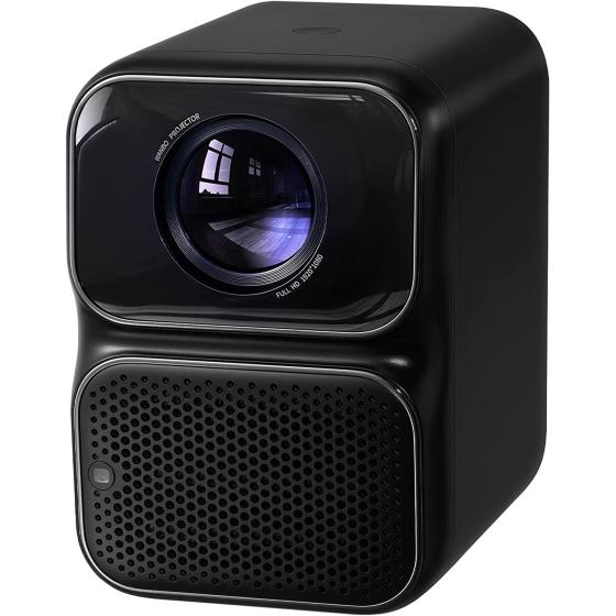 Smart Projector 4K Supported Netflix-Certified, WANBO TT Auto Focus Projector with 5G Wi-Fi and Bluetooth, Dolby Speaker Home Theater Projector, Native 1080P 650 ANSI, HDR10, Digital Zoom