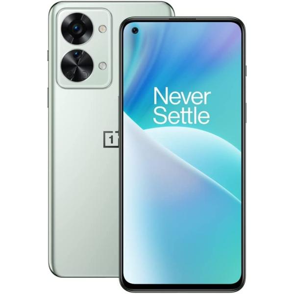 OnePlus Nord 2T 5G Dual-Sim 128GB ROM + 8GB RAM (GSM only | no CDMA) Factory Unlocked 5G Smartphone (Jade Fog) - International Version