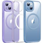CASEKOO Magnetic Clear iPhone 14 Case & iPhone 13 Case [No.1 Strong Magnets][Never Yellow][Military Grade Drop Protection] Compatible with MagSafe Protective Slim Thin Cover 6.1 inch 2022-Clear