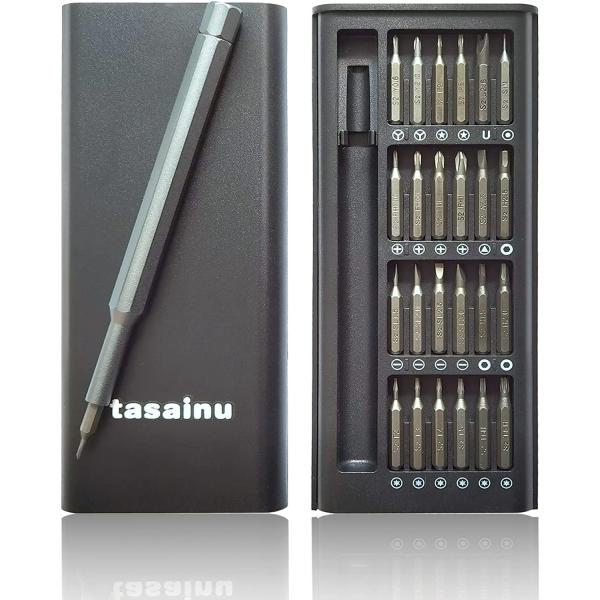 24 in 1 Small Screwdriver Sets, Precision Screwdriver Set for Electronics, Magnetic Mini Screwdriver Set, Micro Screwdriver Kit For Repairing Eyeglasses Watches Electronics Computer