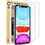 Mkeke Compatible for iPhone 11 Screen Protector for iPhone XR Screen Protector, Tempered Glass Film for Apple iPhone 11 and iPhone XR, 3-Pack Clear
