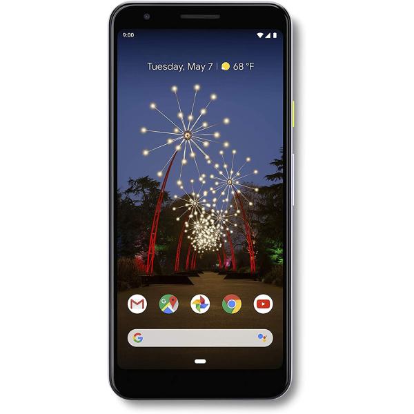 Google - Pixel 3a with 64GB Memory Cell Phone (Unlocked) - Purple-ish