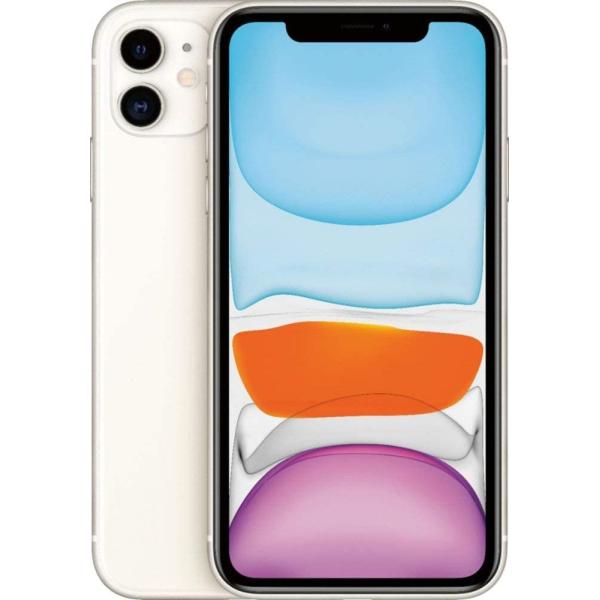 Apple iPhone 11 64GB - Unlocked - 6.1-inch - White (Renewed)