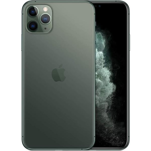 Apple iPhone 11 Pro, US Version, 512GB, Midnight Green for Verizon (Renewed)