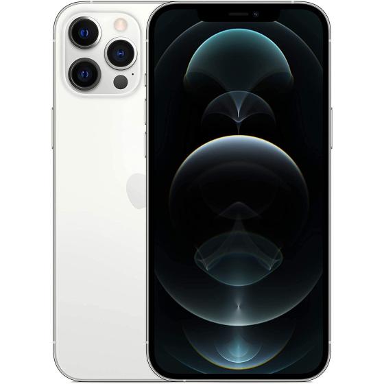 Apple iPhone 12 Pro Max, 128GB, Silver - Unlocked (Renewed Premium)