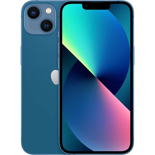 iPhone 13, 128GB, Blue - Unlocked (Renewed Premium)