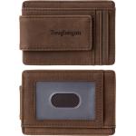 Toughergun Genuine Leather Magnetic Front Pocket Money Clip Wallet RFID Blocking