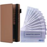 Toughergun Vegan Leather Checkbook Cover For Men & Women Card Holder Wallet RFID Blocking