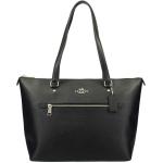 Coach Leather Gallery Shoulder Tote Purse - #F79608 - Black, Medium