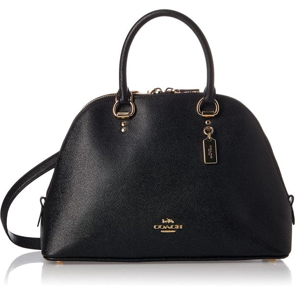 Coach Katy Satchel In Signature Canvas
