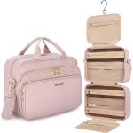 BAGSMART Toiletry Bag, Travel Toiletry Bag for Women, Water-resistant Cosmetic Makeup Bag, Large Capacity Travel Organizer for Full Sized Toiletries and Cosmetics