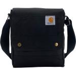 Carhartt, Durable, Adjustable Crossbody Bag with Flap Over Snap Closure, Black
