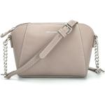 DAVIDJONES Small Crossbody Bag for Women, Vegan Leather Lightweight Chain Shoulder Handbag Cell Phone Wallet Purses