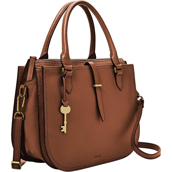 Fossil Women's Ryder Leather Satchel Purse Handbag
