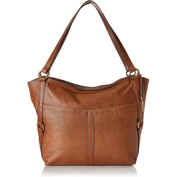 Fossil Women's Leather Tote Handbag