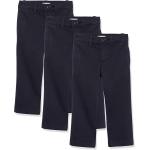 Amazon Essentials Boys and Toddlers' Uniform Straight-Fit Flat-Front Chino Khaki Pants, Multipacks