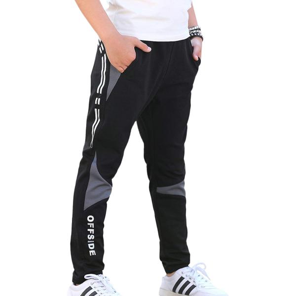 CNMUDONSI Boys Sweatpants Size 8-16 Boys Pants Husky Cotton Kids Clothing