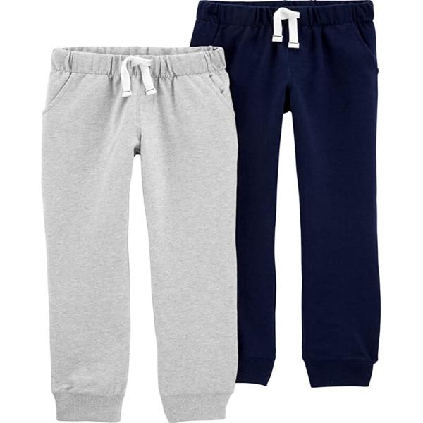 Carter's Toddler Boys 2 Pack French Terry Active Joggers/Pants