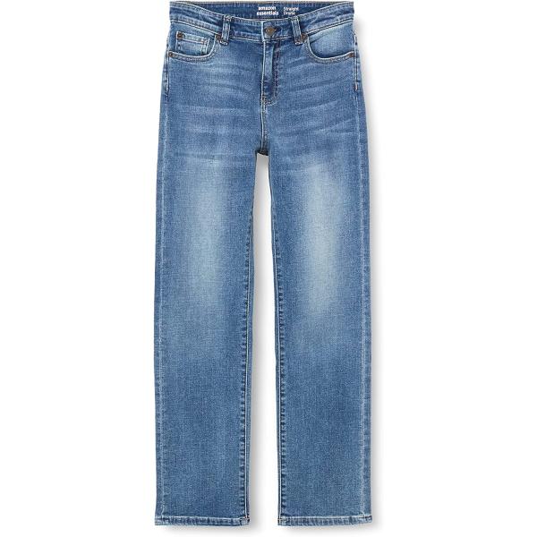 Amazon Essentials Boys' Regular Straight-Fit Jeans