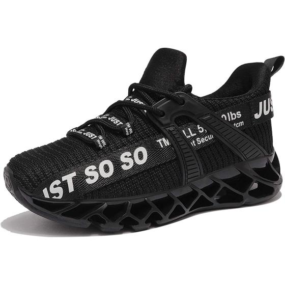 Yodutry Kids Sneakers Running Athletic Mesh Casual Sport Walking Breathable Lightweight Shoes for Boys Girls