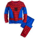 Disney Store Deluxe Spiderman Spider Man PJ Pajamas Boys Toddlers