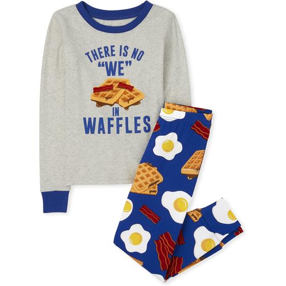 The Children's Place Boys Long Sleeve Snug Fit Cotton 2 Piece Pajamas