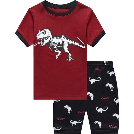 Family Feeling Boys Summer Pajamas Sets Short Sets