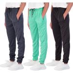 Real Essentials 3 Pack: Boy's Mesh Active Athletic Casual Jogger Sweatpants with Pockets