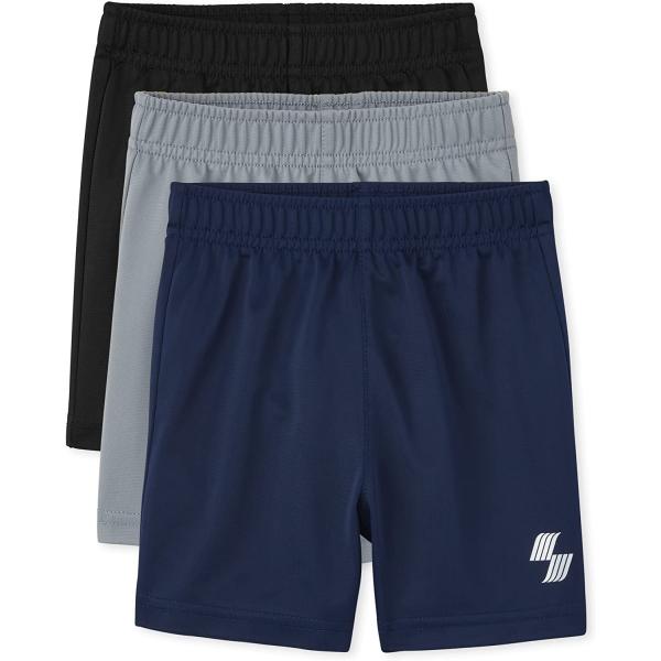 The Children's Place Boys' 3 Pack and Toddler Basketball Shorts 3-Pack
