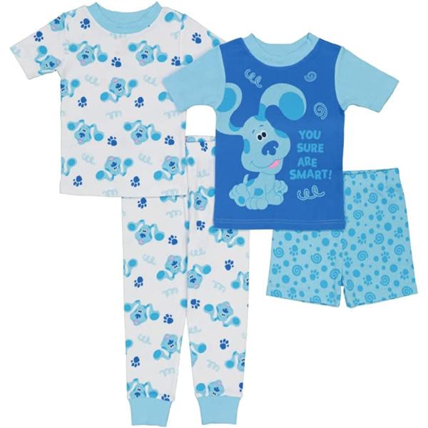 Nickelodeon boys Blues Clues Snug Fit Cotton Pajamas