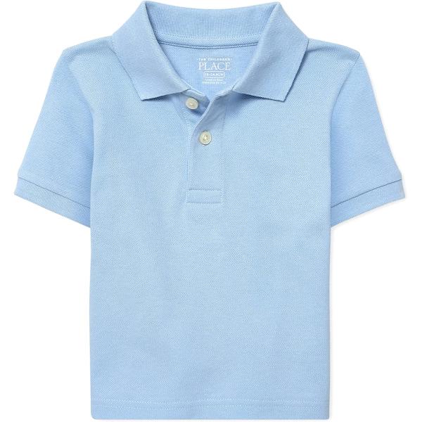The Children's Place Baby Boys' and Toddler Short Sleeve Pique Polo