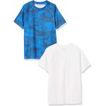 Amazon Essentials Boys and Toddlers' UPF 50+ Short-Sleeve Swim Shirt