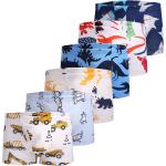 Taxzode Fenhant Little Boys Soft Cotton Briefs Dinosaur Truck Shark Baby Toddler Kids Underwear 6-8-9 Pack