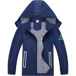 IjnUhb Waterproof Hooded Jacket for Boys Girls,Kids Raincoats Outdoor Windbreaker Dinosaur Rain Jacket