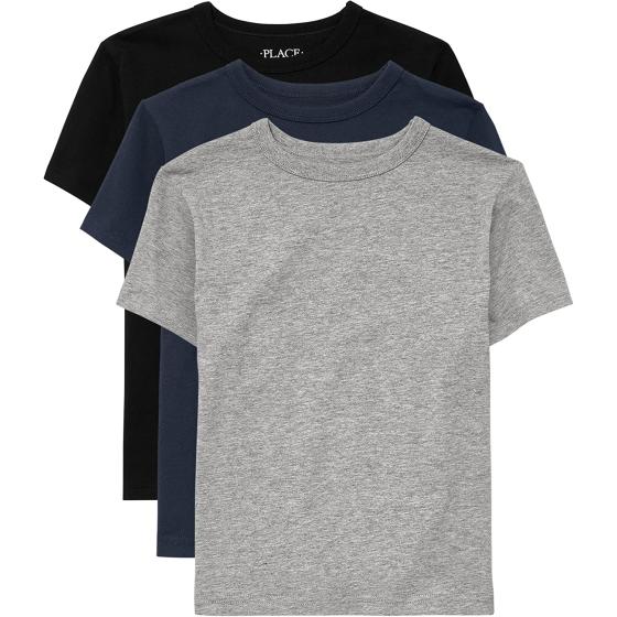 The Children's Place Boys' Short Sleeve Basic Layering T-Shirt