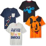 Amazon Essentials Disney | Marvel | Star Wars | Frozen Boys and Toddlers' Short-Sleeve T-Shirts (Previously Spotted Zebra)