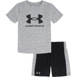 Under Armour boys Short Sleeve Tee and Short Set, Lightweight and Breathable