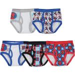 Spiderman Boys' 5 8-pk 100% Cotton Briefs in Sizes 4, 6, and 10