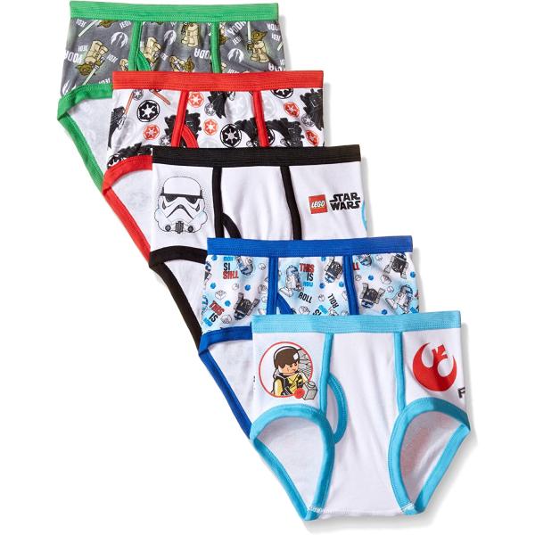 STAR WARS Boys' Multicharacter Underwear Multipacks